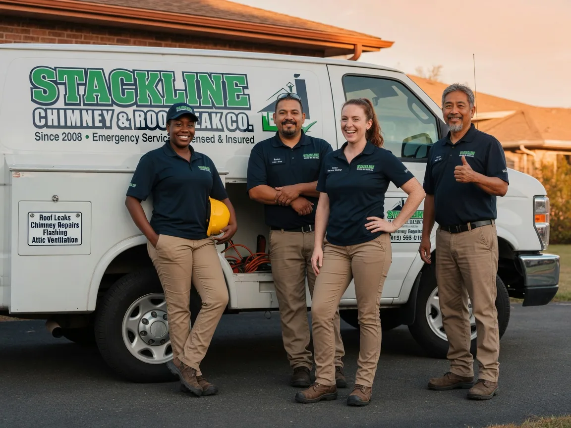 Chimney flashing repair company in Leopolis, WI